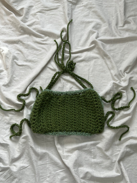 Organic green bandeau